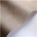 Casadeco|Papier peint uni avec effet patine ou vieilli marron glacé|Papier Peint