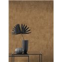 Casadeco|Distressed or patina effect wallpaper in nutmeg color|Wallpaper