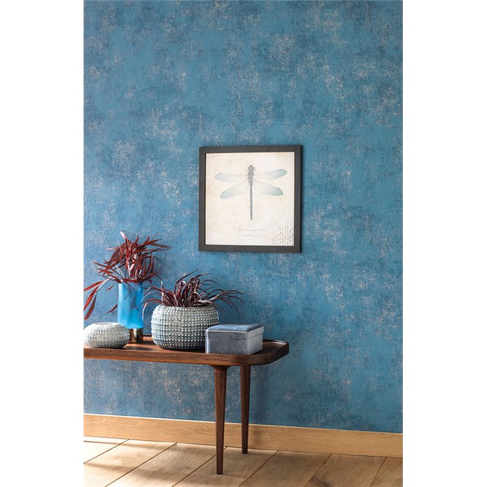 Casadeco|Tapete Stuck in Denimblau|Tapeten