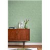 Casadeco|Papier peint uni avec patine et stucco vert cèdre|Papier Peint