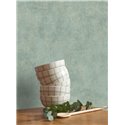 Casadeco|Papier peint uni vert menthe avec patine ou stucco|Papier Peint