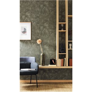 Casadeco|Tapete in roter Musselin-Stoffoptik|Einfarbige Farben 2