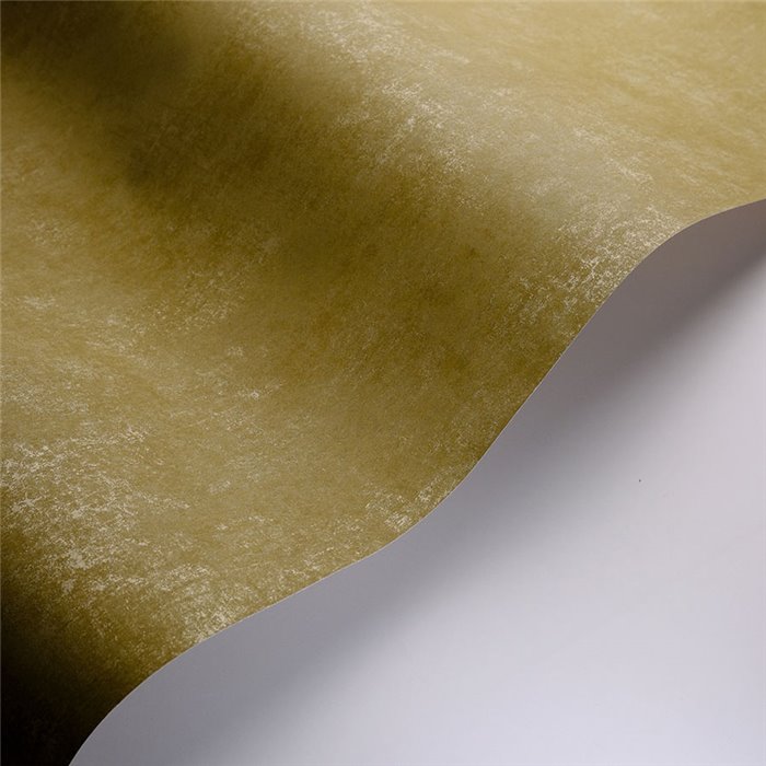 Casadeco|Plain wallpaper with stucco effect in green|Wallpaper