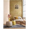 Casadeco|Papier peint uni avec stucco vert olive|Papier Peint