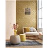 Casadeco|Papier peint uni avec stucco vert olive|Papier Peint