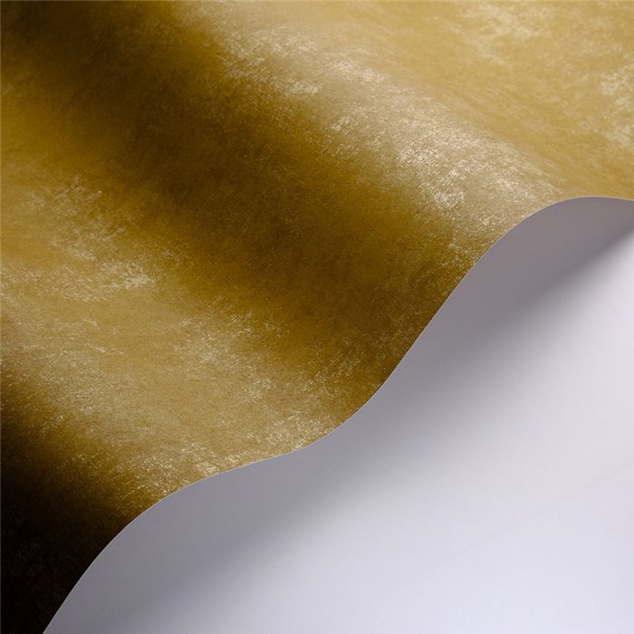 Casadeco|Papel pintado liso efecto estuco verde oliva|Papel Pintado