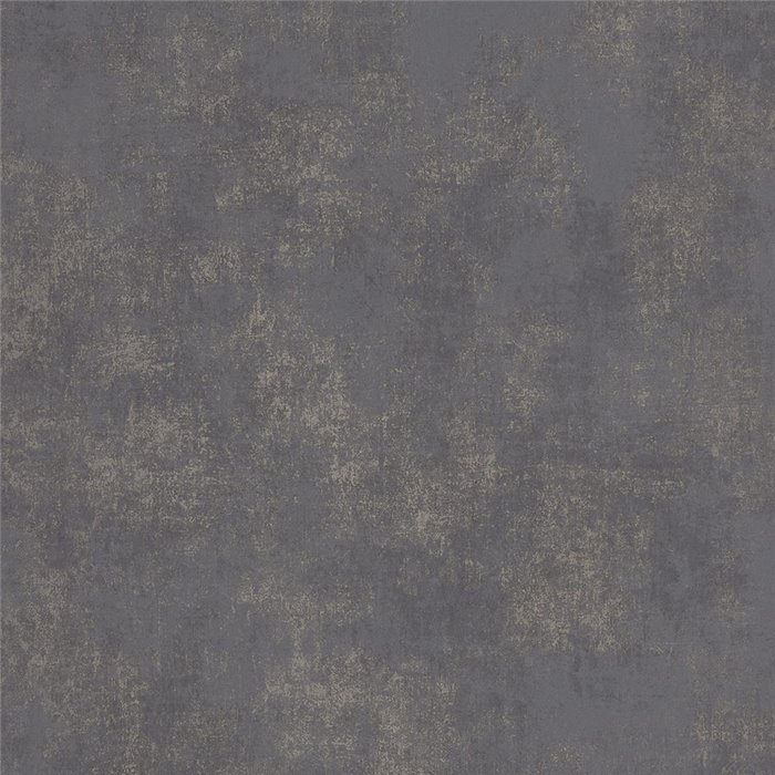 Casadeco|Papel pintado liso gris antracita con pátina|Papel Pintado