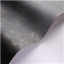 Casadeco|Papier peint uni gris anthracite avec patine|Papier Peint