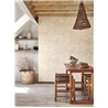 Casadeco|Tapete mit Kalkputzeffekt in Beige|Tapeten
