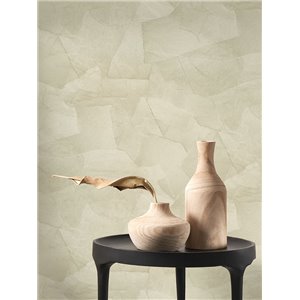 Casadeco|Dark green limewash plaster effect wallpaper, abstract style|Wallpaper 2