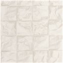 Casadeco|White Japanese-style wallpaper, crumpled paper origami effect|Wallpaper