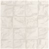 Casadeco|Papier peint style japonais blanc, effet papier froissé origami|Papier Peint