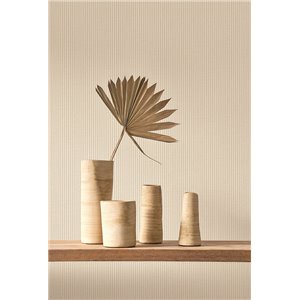 Casadeco|Modern green striped wallpaper|Stripes 2