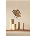 Casadeco|Very fine beige micro-stripe wallpaper|Wallpaper
