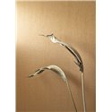 Casadeco|Brown fine-stripe wallpaper|Wallpaper