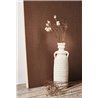 Casadeco|Fine cocoa brown striped wallpaper|Stripes