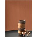 Casadeco|Papier peint micro-rayures rouge terre cuite|Rayures