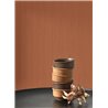 Casadeco|Papier peint micro-rayures rouge terre cuite|Rayures