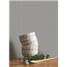 Casadeco|Very fine gray striped wallpaper|Stripes