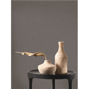 Casadeco|Papier peint rayures fines gris et blanc nacré|Rayures 2