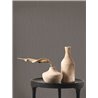 Casadeco|Very fine dark grey striped wallpaper|Wallpaper