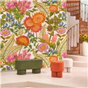 Casadeco|Wall mural wildflowers of Provence pattern|Wallmurals