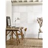 Casadeco|Wall mural square rectangular mosaic pieces white|Wallmurals