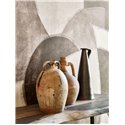 Casadeco|Wall mural abstract geometric curved pattern grey|Wallmurals