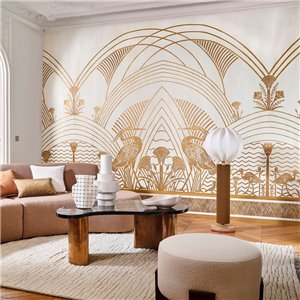 Eijffinger|Wandbild moderne Figuren taupe braun|Wandbild