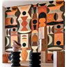 Casamance|Papier peint panoramique composition abstraite formes géométriques mid-century|L'atelier