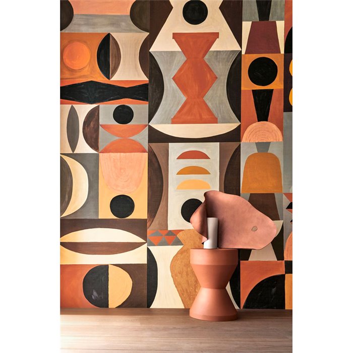 Casamance|Wandbild abstrakte Komposition geometrische Formen Mid-Century|L'atelier