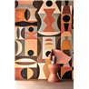 Casamance|Wall mural abstract composition geometric shapes mid-century|L'atelier