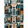 Casamance|Papier peint panoramique peinture abstraite moderne style Klee Kandinsky|L'atelier