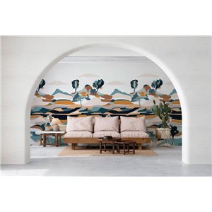 As Creation|Wall mural tropical palm and monstera leaves|Wallmurals 2