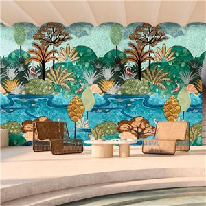 Papeldecor|Wall mural abstract in neutral tones|Wallmurals