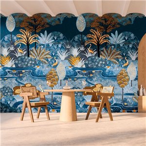 Rasch|Wall mural boho chic orange|Wallmurals