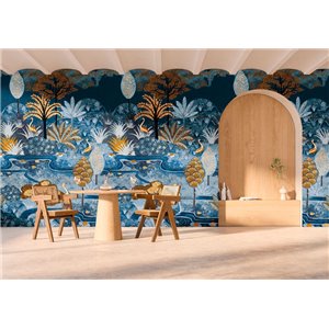 Rasch|Wall mural boho chic orange|Wallmurals 2