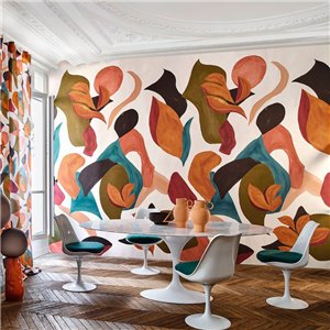 Eijffinger|Wall mural ethnic dyed fabric effect|Wallmurals