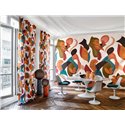 Casamance|Wall mural abstract painting stylized plants artistic canvas|Wallmurals