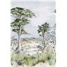 Casamance|Wall mural Atlantic coastal landscape dunes grasses and pines|Wallmurals