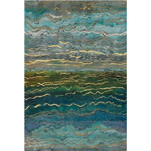 Casamance|Moderne Intarsien Tapete elfenbein|Hochwertige 2