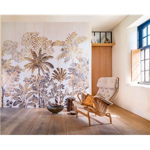 Eijffinger|Wandbild moderne Figuren taupe braun|Wandbild 2