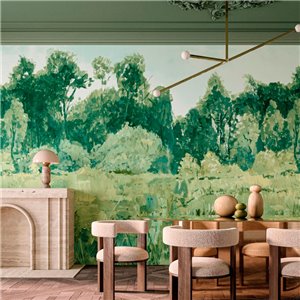 As Creation|Wall mural tropical exotic plants brown|Wallmurals
