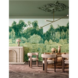 As Creation|Wall mural tropical exotic plants brown|Wallmurals 2