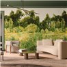 Casamance|Wall mural natural forest oil painting impressionist green|Wallmurals