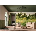 Casamance|Wall mural natural forest oil painting impressionist green|Wallmurals