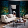 Casamance|Wall mural artistic composition tropical plants and flowers|Wallmurals