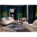 Casamance|Wall mural artistic composition tropical plants and flowers|Wallmurals