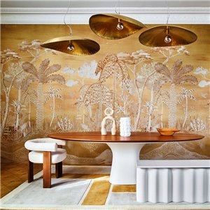Papeldecor|Wall mural white 3D effect|Wallmurals