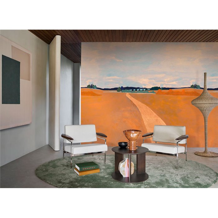 Casamance|Mural pared pintura abstracta paisaje de campo arte moderno|Murales de Pared